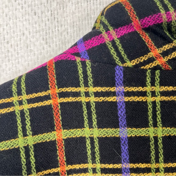 Vintage The Limited Wool Blend Blazer Women L Jacket Groovy 80s 90s USA Made - Picture 15 of 16